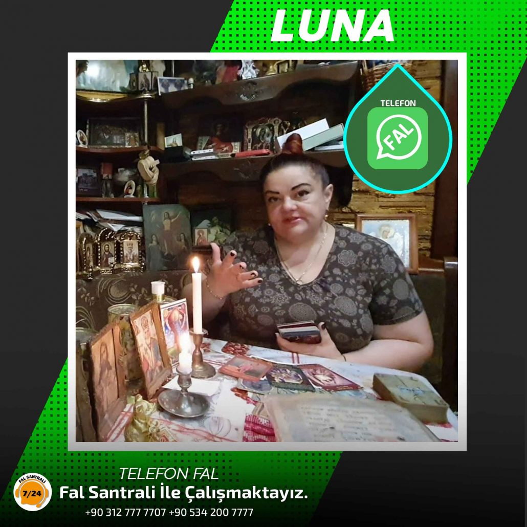 Medyum Luna kimdir ? Hangi Fallara bakar? Tarot falı mı? Su Falı mı? Yoksa Durugörü mü bakıyor? Kahve Falı veya Ateş falı bakıyor mu? Merak ettiniz her şeyi cevaplıyoruz.